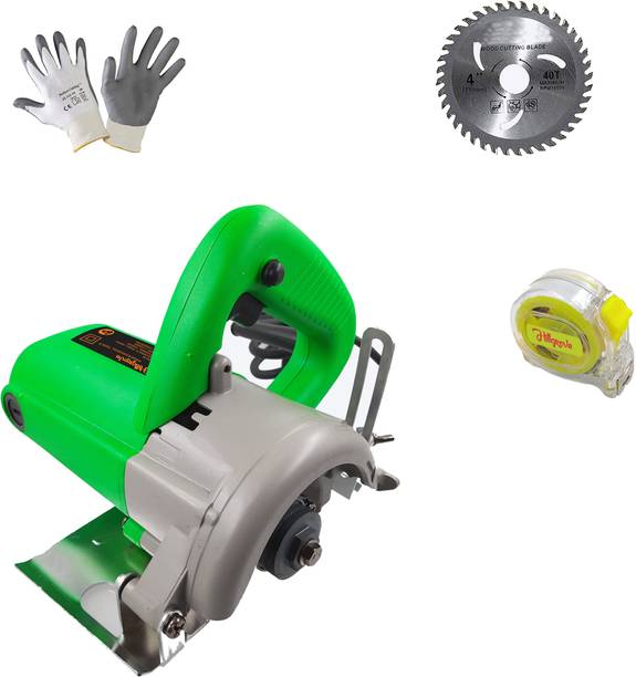 Hillgrove HGCM1282M2 Cutting Machine Saw for Tile/Marble/Wood with 1Pcs Wood Cutting Wheel Marble Cutter
