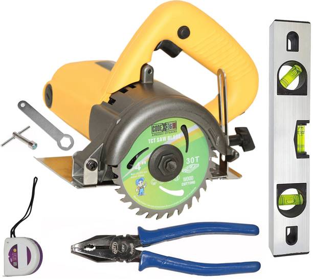 Digital Craft Circular Saw Machine 110MM,8"Inch Combination Plier,12' Spirit Level, 3MTR Tap Marble Cutter