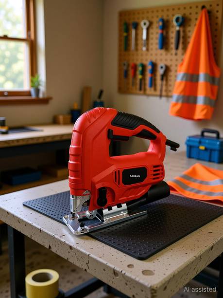 Sauran Corded Electric Copper Armature Jig Saw (CMC137) Handheld Tile Cutter