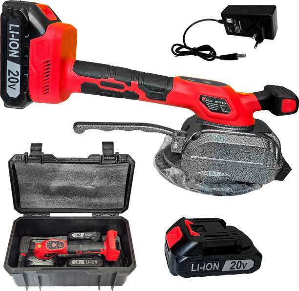Digital Craft 21V Tile Lifting Vibrator, 5-Speed Adjustable Suction Cup Tool for Walls Machine Handheld Tile Cutter