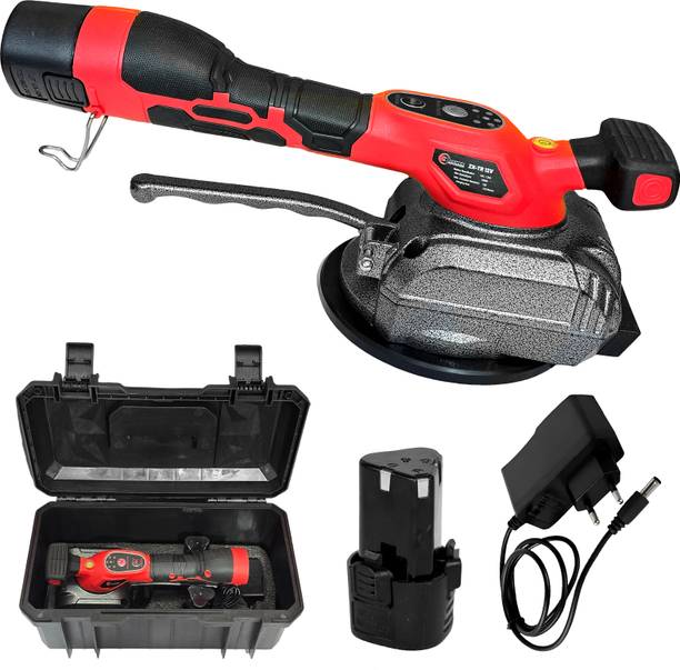 Digital Craft 12V Cordless Vibrating Tile Lifter, 5-Speed Adjustable Suction Cup Installation Handheld Tile Cutter