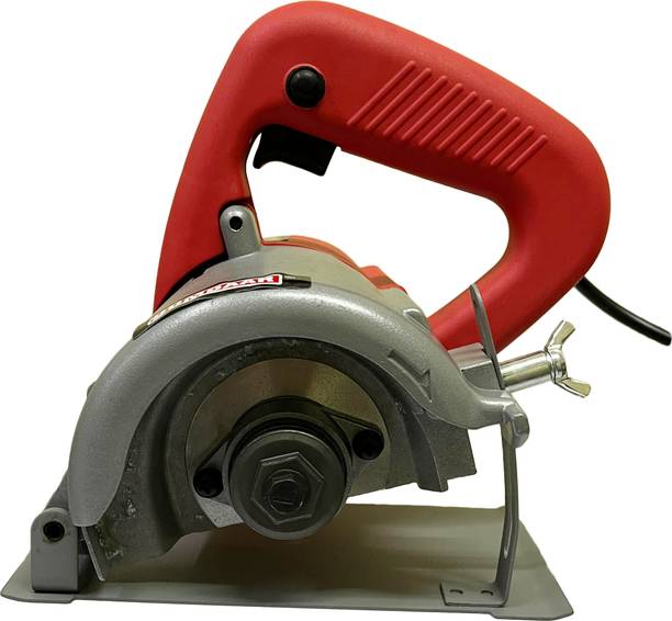 DUMDAAR Red 1400w Round Marble cutting machine with 1pc marble Cutting blade set Marble Cutter
