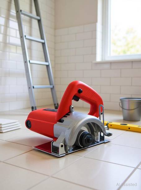 RanPra 4"inch|110mm HEAVY DUTY MARBLE|TILE|WOOD CUTTER | 2 WRENCH | Marble Cutter