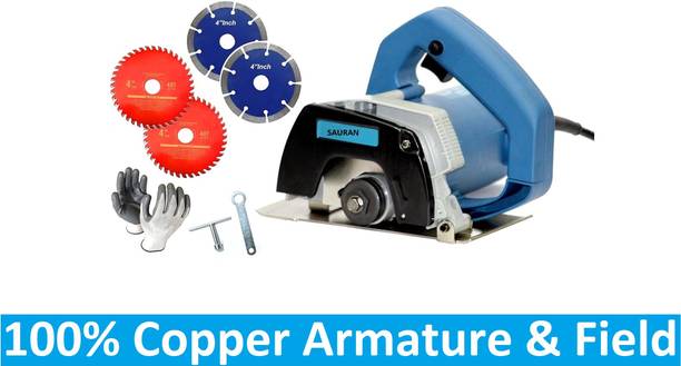Sauran CM4SA Heavy Duty Marble & Wood Cutter Machine Handheld Tile Cutter (CMC87) Marble Cutter
