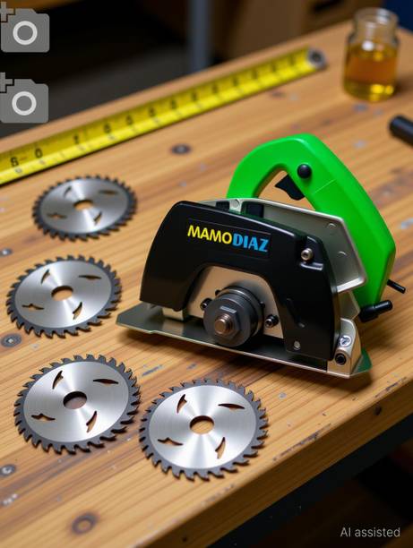 Mamodiaz MZ-CM4 Cutter Machine(Marble/Granite/Concete/Tile/Wood Cuter) & 5 Wood cutting Marble Cutter
