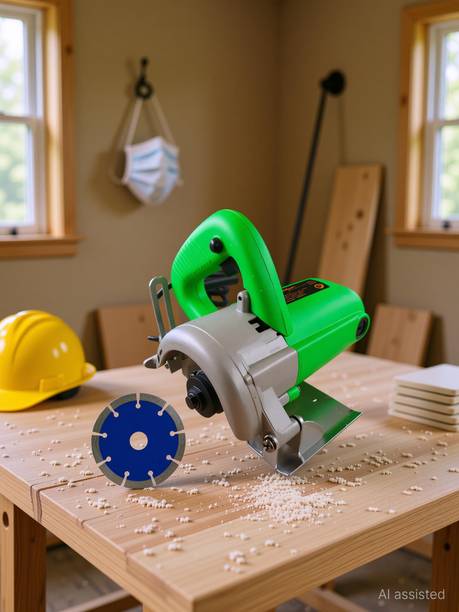 Hillgrove HGTCM3B1M2 Cutting Machine Saw for Tile/Marble/Wood with Depth adjustement Marble Cutter