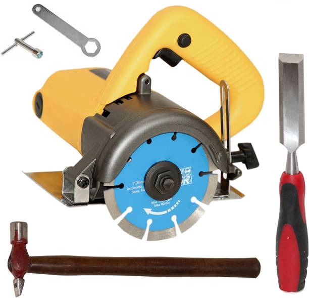 Digital Craft Marble Saw Cutter Machine 110MM,Hammer 200 gm,25mm Wood Chisel Marble Cutter