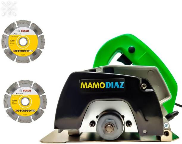 Mamodiaz MZ-CM4SA Heavy Duty Marble & Wood Machine with 2 Marble Blade (1050W & 13300RPM) Marble Cutter