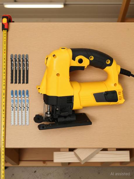 Digital Craft Electric Jigsaws With Laser Wooden Cutter Jigsaw Machines Power Tools Wood Cutting Machine Tools For Wood Home With Blades Handheld Tile Cutter