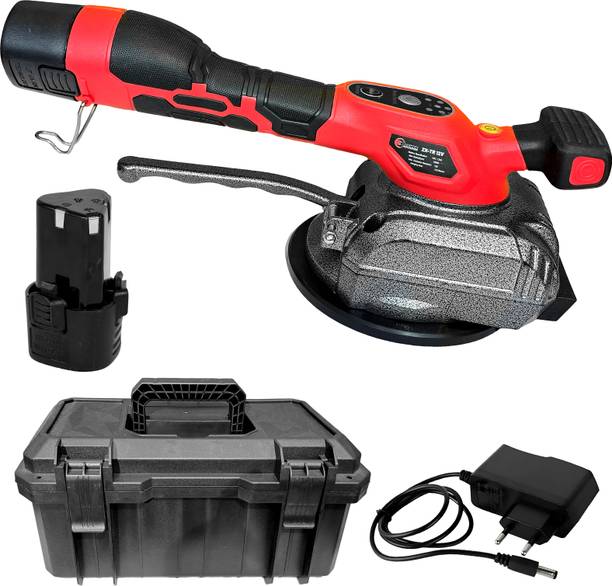 Digital Craft 12V Tile Lifting Tool, Cordless 5-Speed Adjustable Vibrator Suction Cup Tool Kit Handheld Tile Cutter