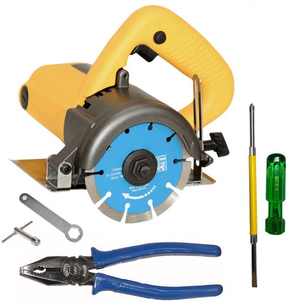 Digital Craft Marble Saw Cutter Machine 110MM,8"Inch Combination Plier,2 In 1 Screw Driver Marble Cutter