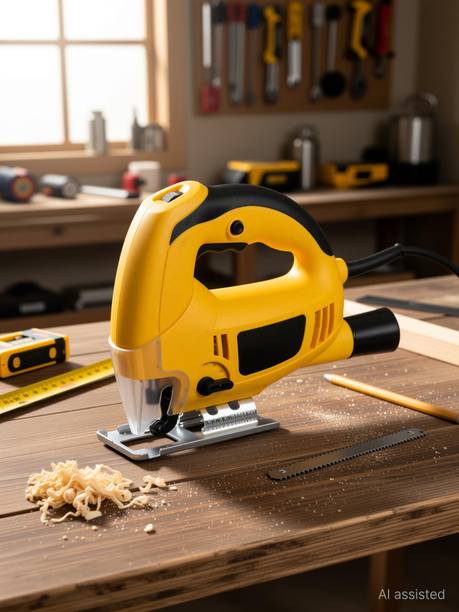 Digital Craft Jig Saw Power Tool Cordless Jigsaw Guide 6 Variable Speed Electric Saw Curve Saw Woodworking Electric Jigsaw Metal Wood Gypsum Board Cutting Handheld Tile Cutter