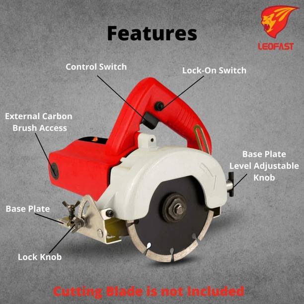 LEOFAST LFT-1105 Cutter Machine CM5-NEW 1250W , 13000Rpm With 3 Months Warranty Handheld Tile Cutter