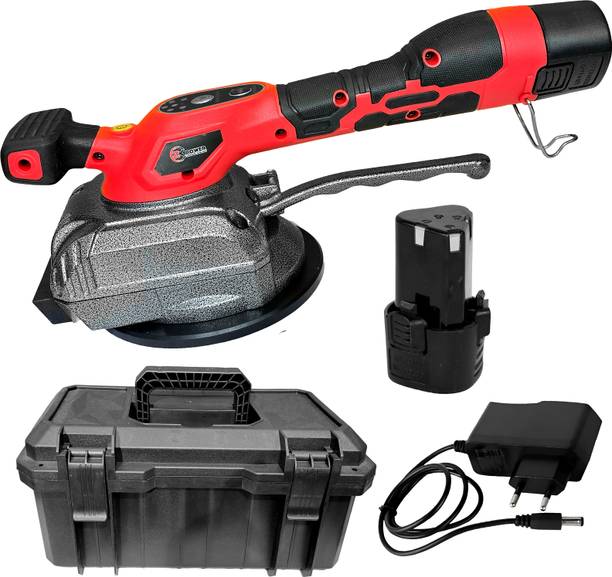 Digital Craft 12V Cordless Tile Vibrator, 5-Speed Suction Cup Lifter for Floor & Wall Tool Kit Handheld Tile Cutter