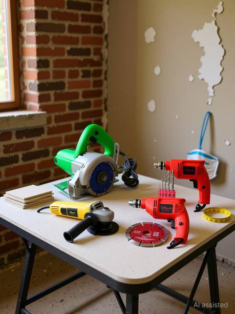Hillgrove HGCM1620M1 Tiles Wall Marble Wood Tile Cutter Grinder Cutting Electric Machine Marble Cutter