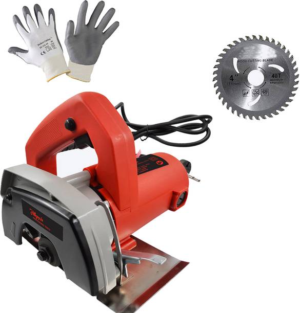 Hillgrove HGCM1295M2 Cutting Machine Saw for Tile/Marble/Wood with 1Pcs Wood Cutting Wheel Marble Cutter