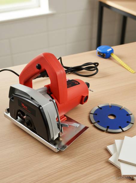 Hillgrove HGCM1287M2 Cutting Machine Saw for Tile/Marble/Wood with 1Pcs Tile Cutting Wheel Marble Cutter