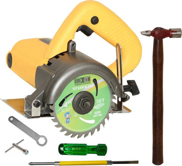 Digital Craft Circular Saw Machine 110MM,2 In 1 Screw Driver,Hammer 200 gm Marble Cutter
