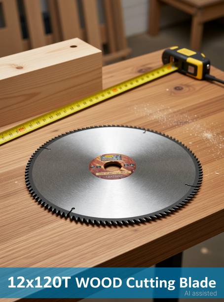 Sauran (12x120T) 12 Inches 120 Teeth Wood Cutting Blade Manual Cutter