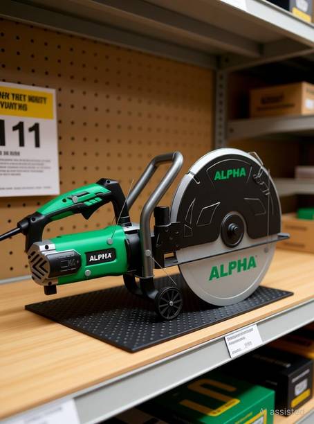 GSCPT HEAVY DUTY ALPHA SLAB CUTTER 16 INCH 3200WATT 4700RPM Overhead Motor Tile Cutter