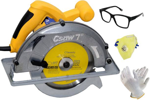 Digital Craft Pro Tool 7Inch Electric Circular Saws 1250W Cutting Machine Woodworking Home Improvement Tools 220V/50HZ For Wood Metal Granite Bricks Handheld Tile Cutter