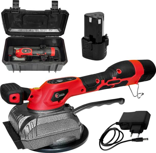 Digital Craft 12V Cordless Tile Leveling Tool, 5-Speed Vibrator with Strong Suction Cup Lifter Handheld Tile Cutter