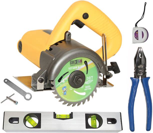Digital Craft Circular Saw Machine 110MM,12' Spirit Level, 3MTR Tape,8"Inch Combination Plier Marble Cutter