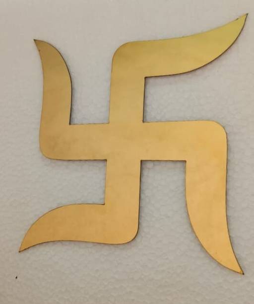 Sajit mondal golden swastik sticker Sign