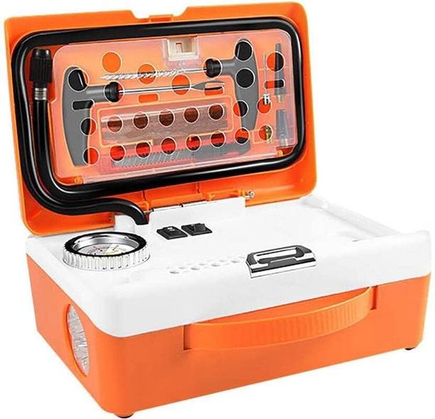 BAWALY 100 psi Tyre Air Pump for Car & Bike