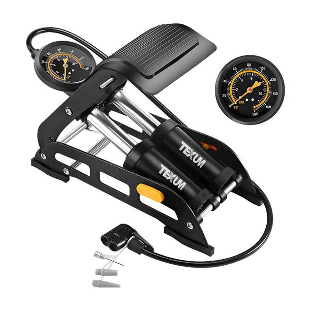TEXUM 191 psi Tyre Air Pump for Car & Bike