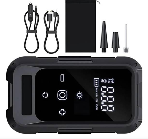 Zennova Portable Air inflator 140 psi Tyre Air Pump for Car & Bike