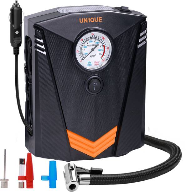 UN1QUE PT300 150 psi Tyre Air Pump for Car & Bike