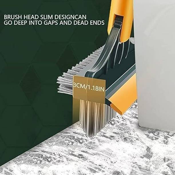 Hevir 3 In 1 Tiles Brush with Holder