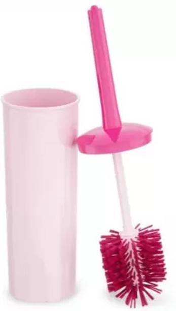 NEELESHWARI Round Toilet Brush with Holder for Toilet a...