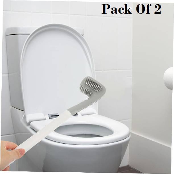 Jantrex 2Pcs -Golf Toilet Brush Style Head Flexible Sil...