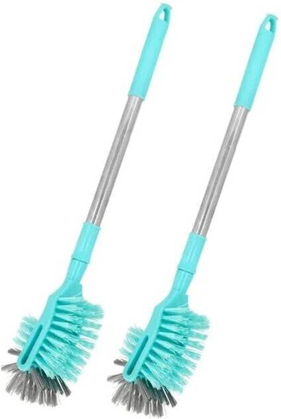 INASAN STEEL HANDLE TOILET CLEANING BRUSH PACK OF 2