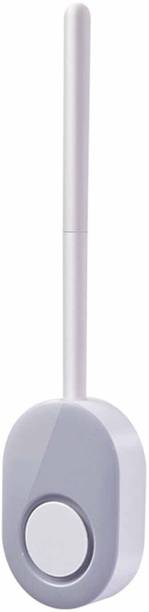 HomeFast Silicone Toilet Brush with Flexible D-Shape He...
