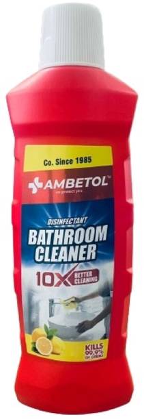 Ambetol Disinfectant Bathroom Cleaner Liquid 10X Powerful Lemon