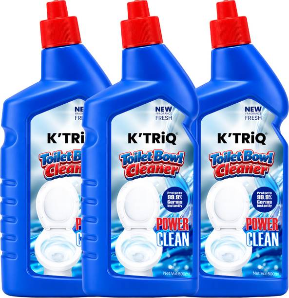 K'TRiQ Toilet Cleaner|Removes Tough Stains|Toilet Cleaner Liquid|Instant action Cleaner Regular Liquid Toilet Cleaner