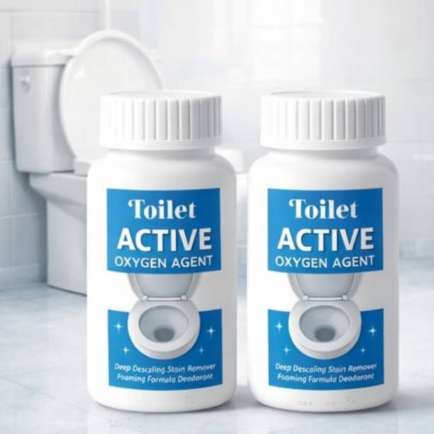 AD SOLANKI Oxygen Toilet Cleaner Tablets | Foaming Deep Clean Formula Regular Powder Toilet Cleaner