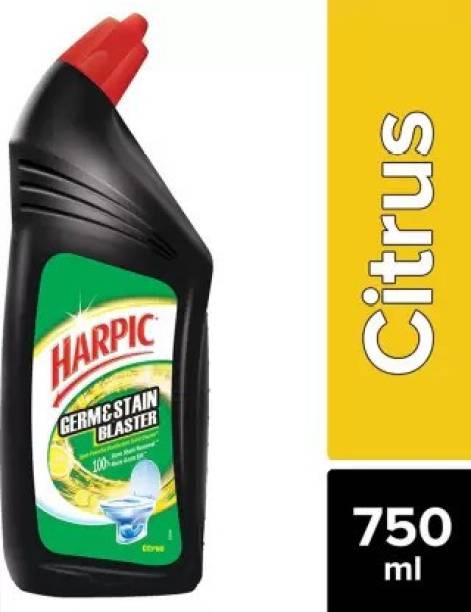 Harpic GERMS AND STAIN BLASTER 750ML Citrus Liquid Toilet Cleaner