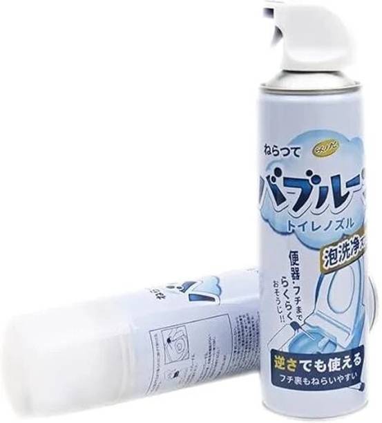 KEZIFY Foaming Cleaner/Disinfectant Spray for Bidet Seat TOILET Cleaner Rose Spray Rose Foam Toilet Cleaner
