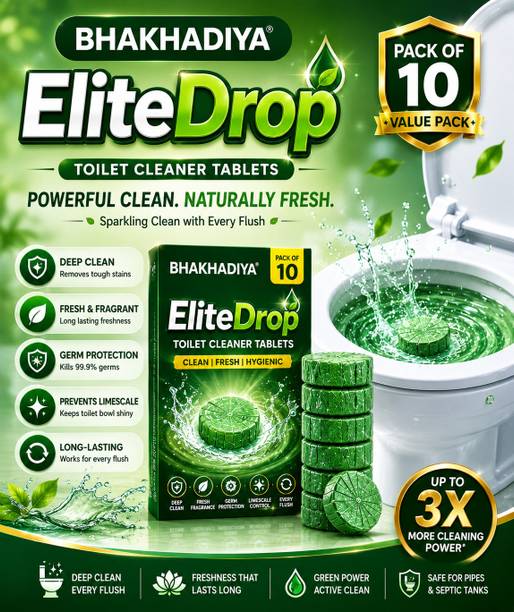 BHAKHADIYA EliteDrop Toilet Cleaner Cubes Ocean Block Toilet Cleaner