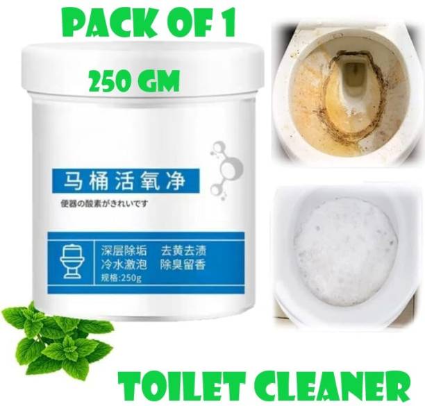 DRC_INTERNATIONAL 44Toilet Oxygen Cleaner Powder Foam Cleaner Pipe Dredging Agent Mint Powder Toilet Cleaner