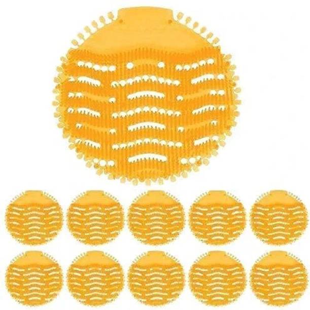 SOLACE HYGIENE Urinal Screen Mat Pads Deodorizer for Bathroom, Restaurants, Offices, Schools Orange Mat Toilet Cleaner