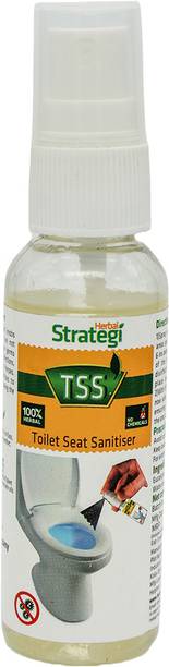 HERBAL STRATEGI Toilet Seat Sanitiser Spray Non-Toxic Spray Toilet Cleaner Herbal Spray Toilet Cleaner