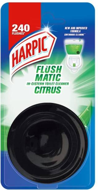 Harpic Flushmatic In-Cistern Toilet Cleaner @ Citrus Block Toilet Cleaner