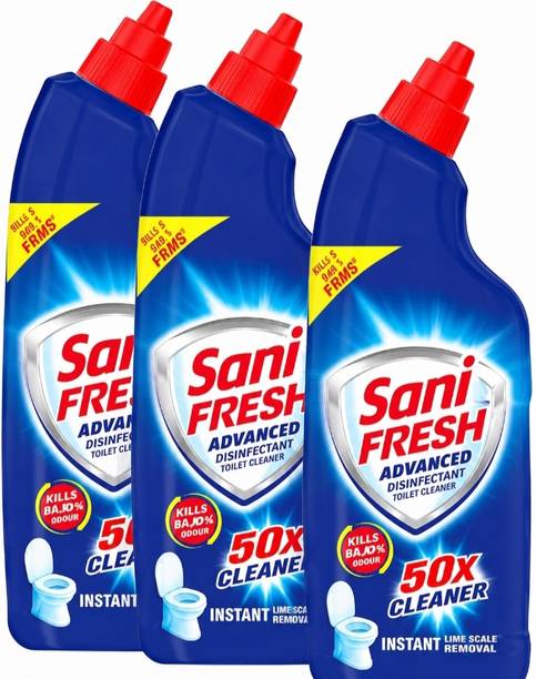 N AEnterprises Sani fresh toilet liquid cleaner 2 get 1 ( 3x 1500) Mint Liquid Toilet Cleaner