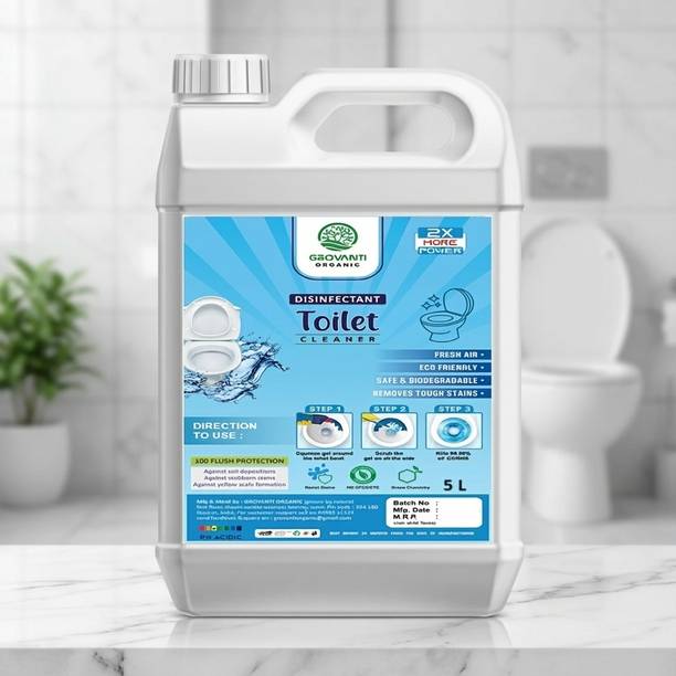 GROVANTI ORGANIC Toilet Cleaner Liquid Disinfectant Original Liquid Toilet Cleaner Ocean Liquid Toilet Cleaner