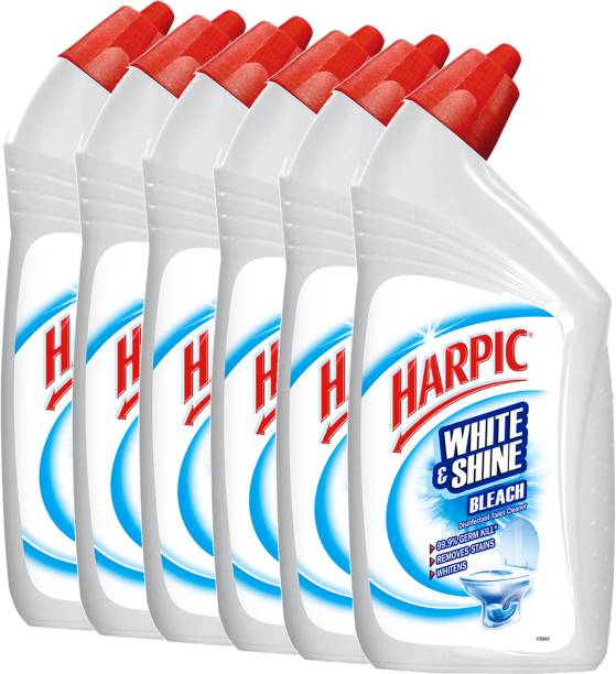 Harpic White &amp; Shine Bleach Liquid Toilet Cleaner
